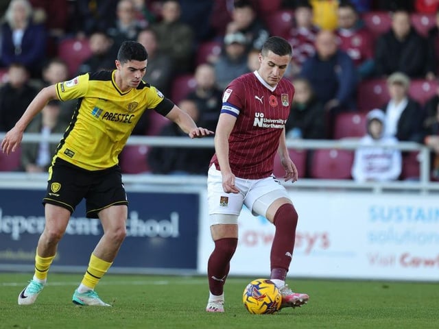 He's had to wait patiently but finally he was given his first league start of the season and it proved an inspired decision. Brought leadership, experience and physicality to the back-line as Cobblers defended with aggression and resilience to keep their first clean sheet since September.... 8