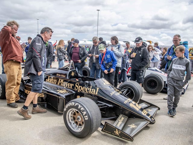 Classic cars, music, food stalls, kids entertainment and more took over Silverstone Circuit over the Bank Holiday weekend (Friday August 23 - Sunday August 25).
