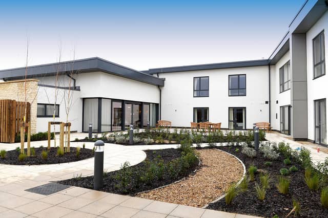 The home has 66 modern en suite rooms