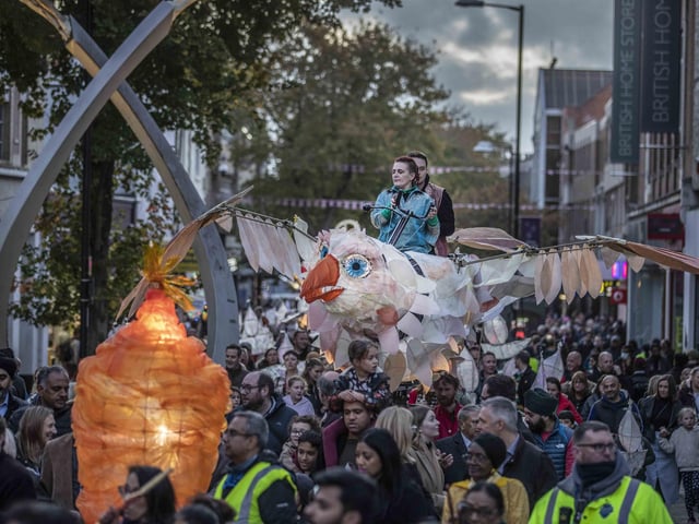 The festival of lights takes over Northampton town centre on Saturday October 15.