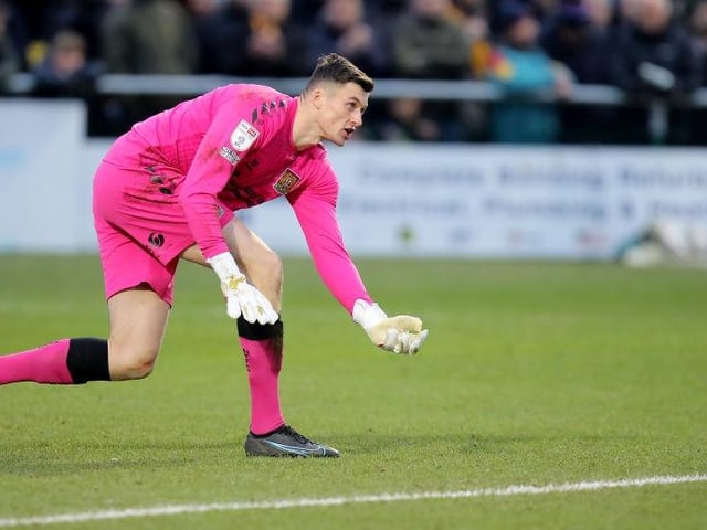 Didn't have a lot to do until he misjudged a bouncing ball and had to punch it away to stop a certain goal. Had to be done in the circumstances but he's now suspended for the first leg of the play-offs... 6