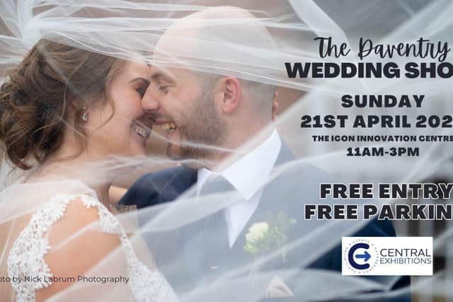 Daventry Wedding Show, Sunday 21st April 2024