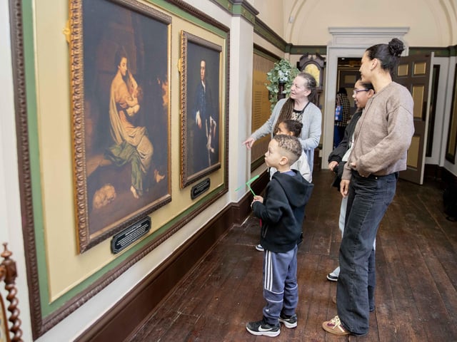 Families enjoyed new installations and activities such as a disco room and story time.