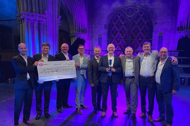 The inaugural Midlands Choir of the Year winners, Cor Bach, in 2022