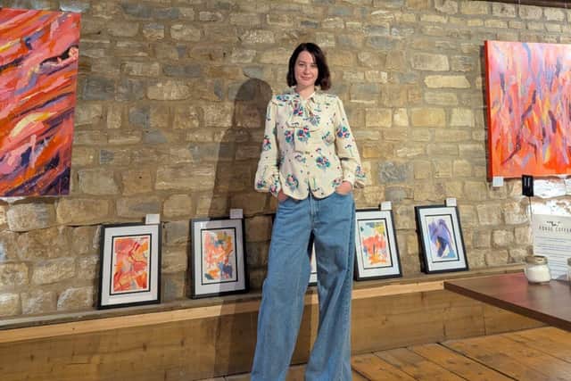 Kayleigh Smith is currently hosting her first exhibition at Forge Coffee in Whittlebury Park, which will remain open to the public until next Monday (June 30).