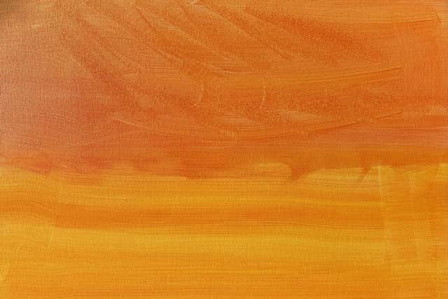 Keiran Brennan's artwork, Sky Mood, is available to view online, but in order to make it to the in-person exhibition he must be voted for in the People's Choice Award.
