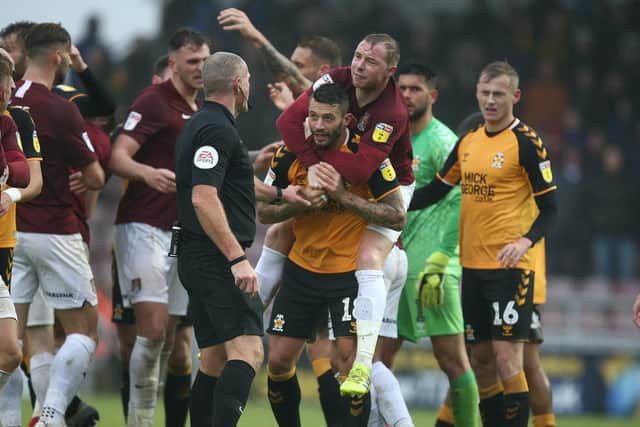 Cobblers first-team coach Marc Richards played for Cambridge the last time these two teams met in a league game.