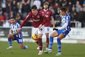 The 1-1 draw with Wigan Athletic on January 13 is the only match the Cobblers have played in the past 21 days (Picture: Pete Norton)