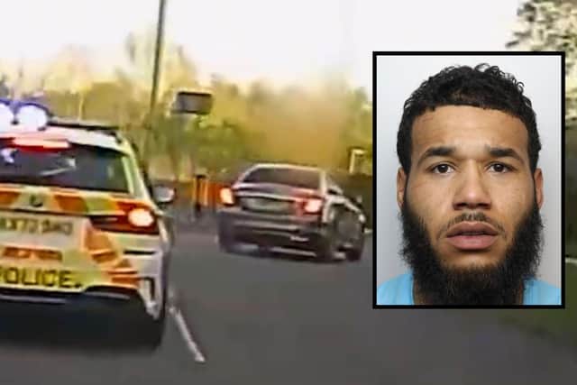 Casey Edwards accelerated and drove off at excessive speed, reaching up to 130mph /Northants Police