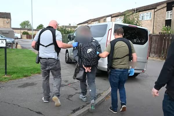 Northants Police raided two houses in Corby during August last year, including one at Butterwick Walk. Four men were arrested.