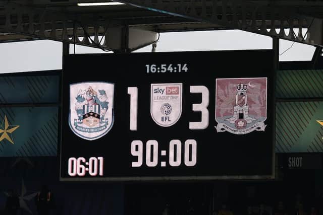 A glorious sight for Cobblers fans