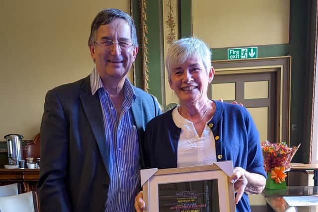 Peter Harper and Val Payne, Action for Happiness Volunteers