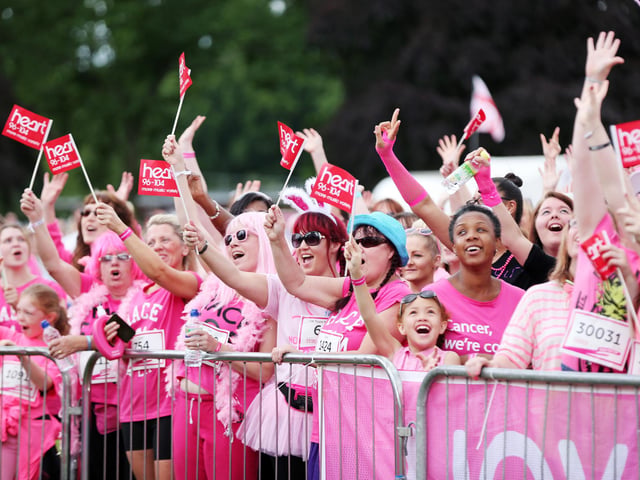 2014 - 5k Race for Life at Abington Park, Northampton.
