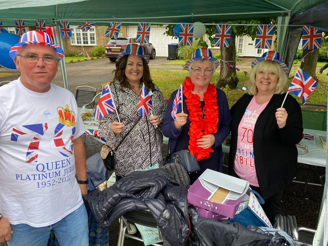 Hertford Court, Little Billing hosted a party for the whole area with face painting, activities, live music and more.