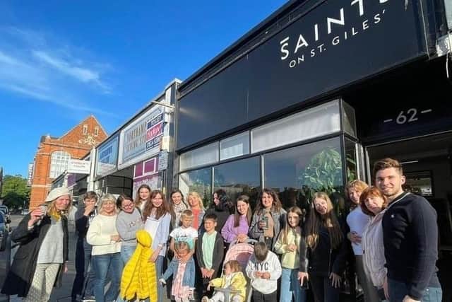 The first Ukrainians in Northampton event, hosted by Saints Coffee, took place in May 2022.