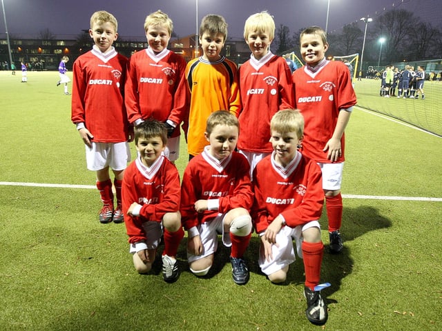 A football tournament at Unity College, organised by Northampton School Sports Partnership. Pictured: Hopping Hil Primary School team.
