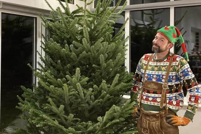 A Christmas-loving couple returned for their sixth year of selling and delivering premium real trees across the county. The Tree Buddy was set up by husband and wife Andy and Kelly Cohen in 2018, and the family loves everything about the festive season. They set the venture up with the aim of helping others, by taking a job off their lists in the run up to a busy time of year. ‘Andy the elf’ delivers all the trees, helping to keep the magic alive for children.