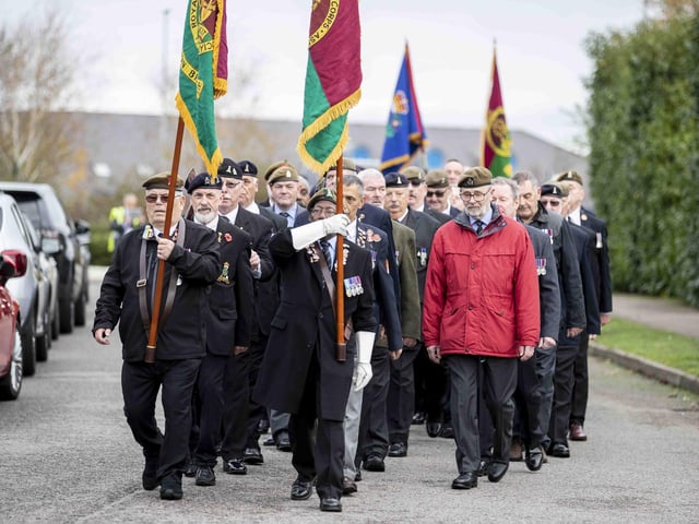 The memorial garden on land in the Simpson Manor housing development pays tribute to the Royal Pioneer Corp regiment, which was based at Simpson barracks. The garden was opened on November 19 with a service including veterans, the parish vicar and schoolchildren.