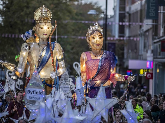 The festival of lights takes over Northampton town centre on Saturday October 15.