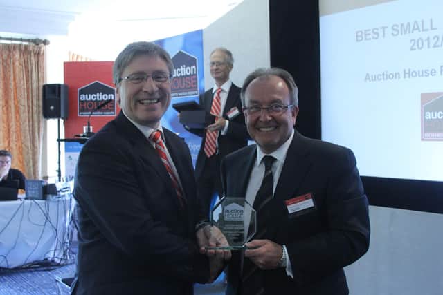 Richard Greener (right) received Auction House of Year Award 2013.