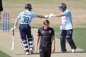Nathan McSweeney (left) and Luke Procter both hit half centuries (Picture: Peter Short)