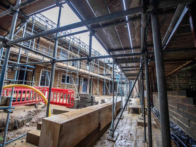 Here's how the historic Grade II Listed pub is looking so far during £3.5 million refurbishment works
