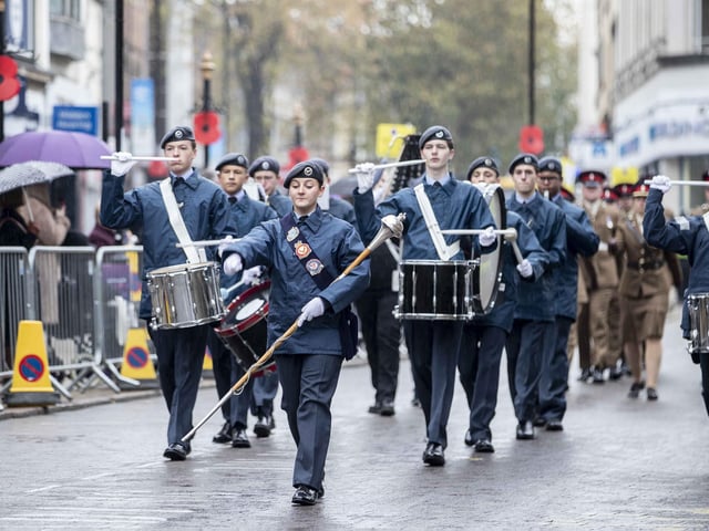 Remembrance Day 2023, Northampton. (Pictures: Kirsty Edmonds)
