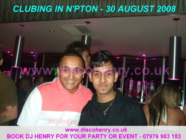 Nostalgic pictures from a night out in town