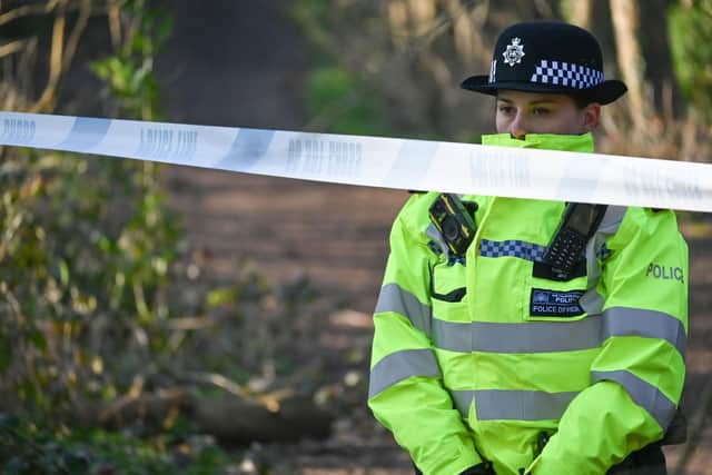 The body of a newborn baby was found in woodland on Wednesday (March 1) – close to where Constance Marten and Mark Gordon were arrested on Monday.