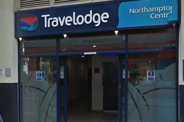 Some odd items were left behind in Travelodge hotels across Northampton.