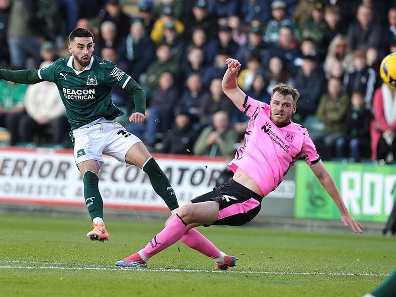 Tidy without being flashy. Just really solid up and down the right, locking off Plymouth and venturing forward from time to time. Made a good block in the first half and had little to do in the second... 7.5