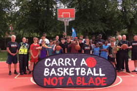 A Carry a Basketball Not a Blade session