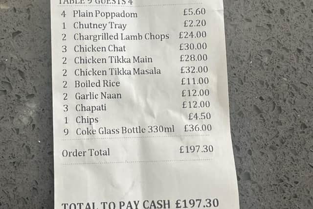 The unpaid bill