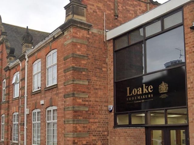 Loake shoemakers is fine footwear manufacturer in the county and still operates its factory from Kettering