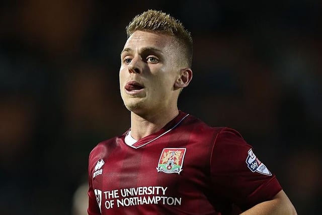 Hoskins' first league start came on a disappointing night at Barnet in August 2015 when Cobblers were beaten 2-0.