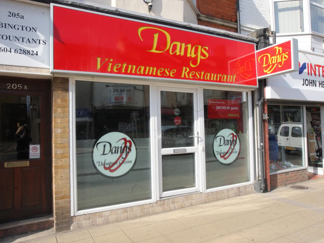 2010 - Dangs Vietnamese restaurant, Wellingborough Road.