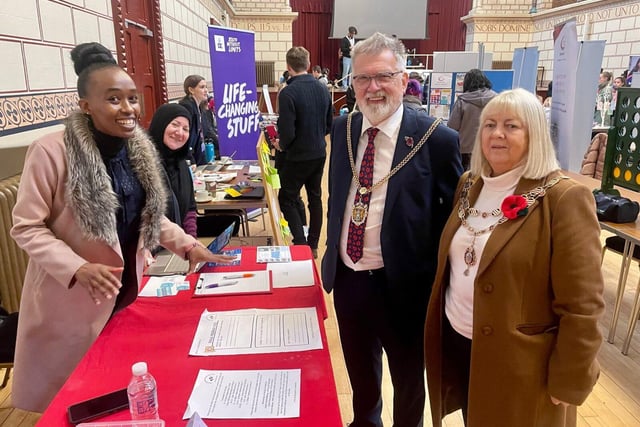 The Mayor and Mayoress were invited to Northampton’s Youth Summit event