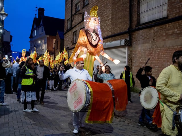 Northampton’s annual Diwali Festival of Lights took place on Saturday October 18 at the Market Square