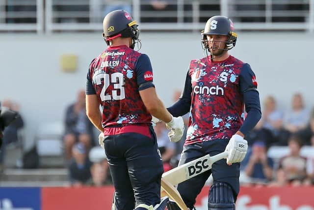David Willey (left) and Justin Broad are the captaincy team for the Steelbacks in 2026