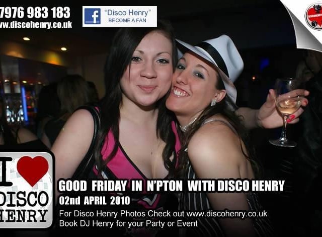 Nostalgic pictures from a Good Friday night out in town