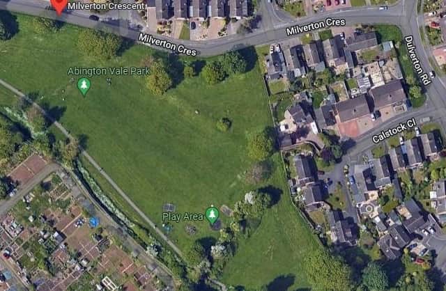The play ground where the incident happened.