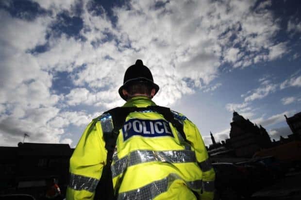 Three men have been charged after the incident in Northampton.