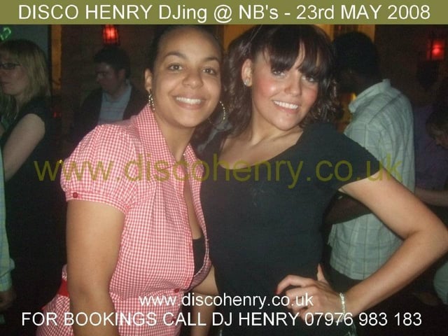 Nostalgic pictures from a Friday night out at NB's