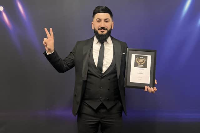 Harun’s barber wins major award