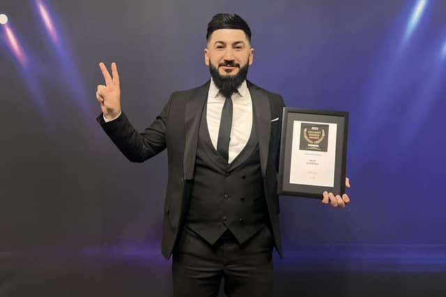 Harun’s barber wins major award