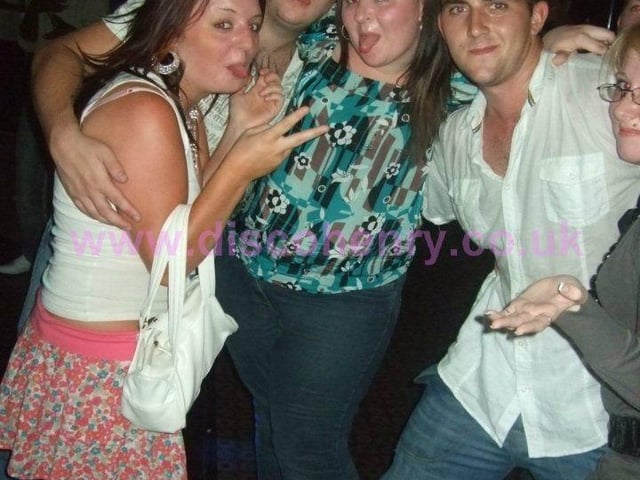 Nostalgic pictures from a night out in town