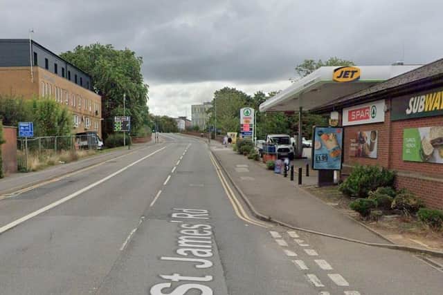 This stretch of the A4500 was closed on Saturday night due to a welfare concern