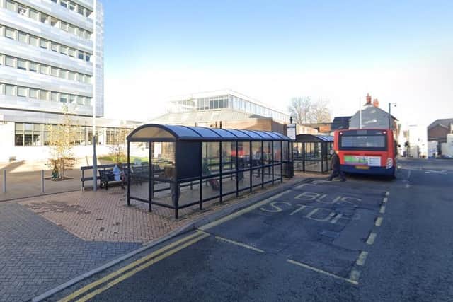 Wellingborough, Church Street bus stops/Google