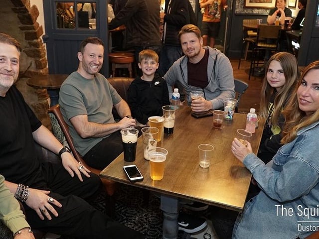 Hundreds flocked to the popular village pub over the August Bank Holiday weekend