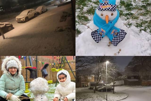 Plenty of fun in the snow in Northampton...